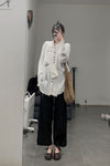 Archivio J.M.Ribot Hand -painted shirt W27/Mi/Sketch